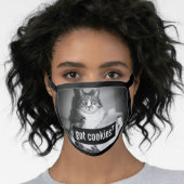 Cat Drinking Milk From Jug Face Mask (Worn Her)