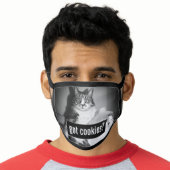 Cat Drinking Milk From Jug Face Mask (Worn Him)