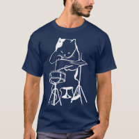 Cat Drumming Jazz Cat Cat Drummer