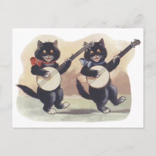 Cat Duo Postcard