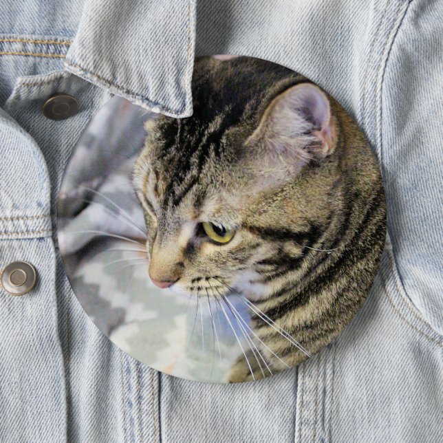 Cat Earrings Charm Golf Ball Marker Golf Hat Clip Button (In Situ)