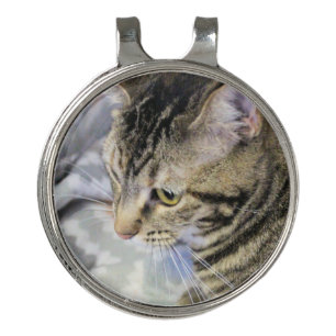 Cat Earrings Charm Golf Ball Marker Hat Clip