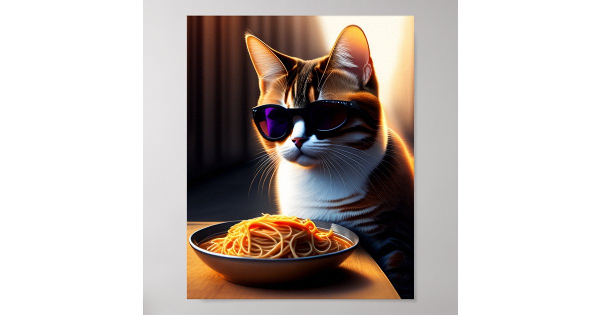 Cat Meme Coaster Funny Striped Cat Coaster Surprised Kitty 