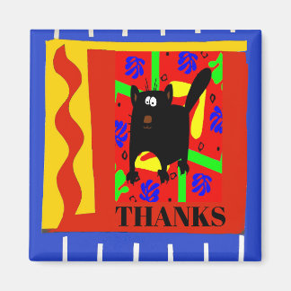 Cat, edit text magnet