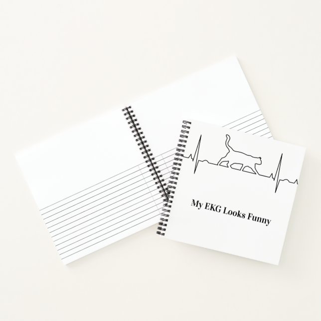 Cat EKG Notebook (Inside)