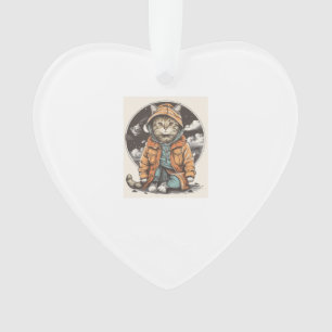 Cat Encounter Ornament