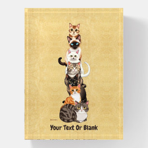 Cat-Er-Pillar Feline Tower Paperweight