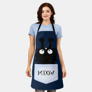Cat Escape From Pocket Apron