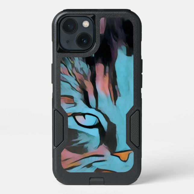 Cat eye art   OtterBox Galaxy and iPhone cases (Back)
