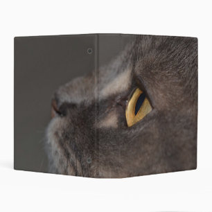Cat Eye-Macro by Shirley Taylor Mini Binder