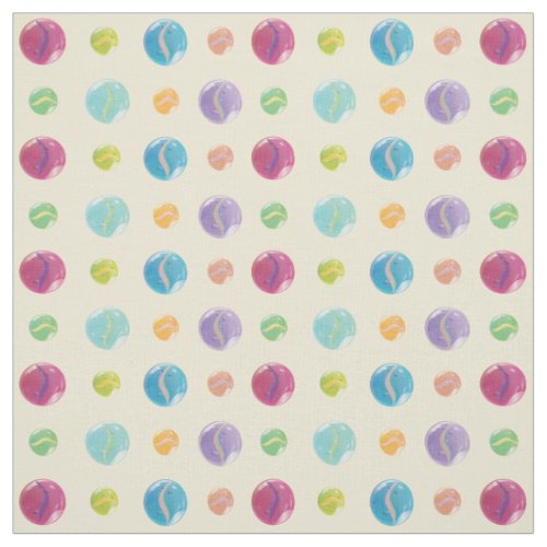 Cat Eye Marbles pattern Fabric