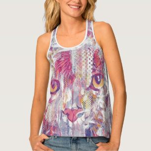 Cat Eyes- abstract art Tank Top