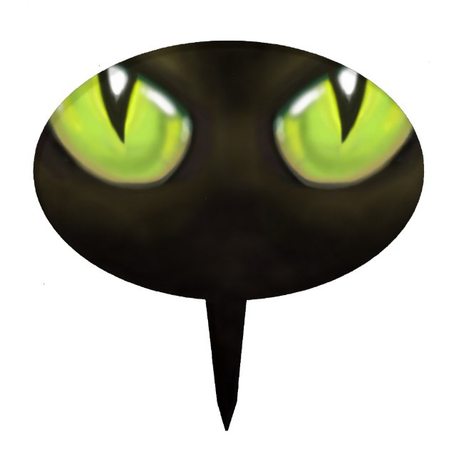 Cat Eyes Cake Topper (Front)