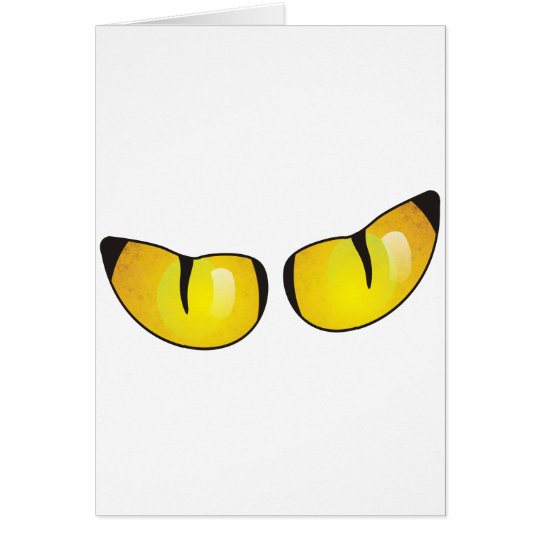 Cat Eyes Card