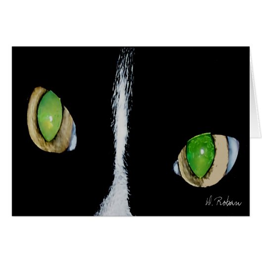 Cat Eyes Cards (Front Horizontal)