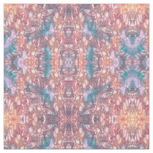 Cat Eyes Colorful Pink  Chic Teal Elegant Texture Fabric