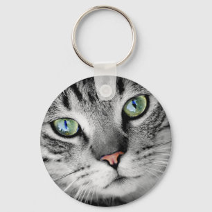 Cat eyes keychain