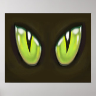 Cat Eyes Poster