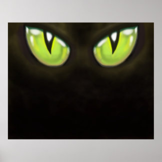 Cat Eyes Poster
