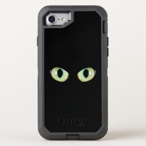 Cat eyes see everything OtterBox defender iPhone SE87 case