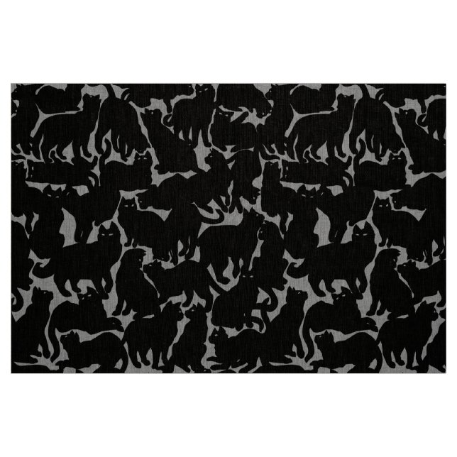 Cat Fabric Cat Lover Art Pattern Fabrics (Fat Quarter)