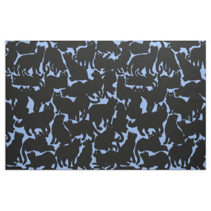 Cat Fabric Cat Lover Art Pattern Fabrics