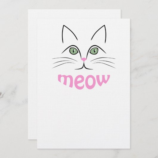 Cat face (Front/Back)