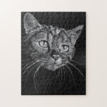 Cat Face ... 11 x 14 inch calming challenge puzzle