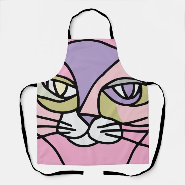 Cat face apron (Front)
