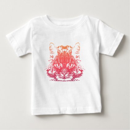 Cat face baby T-Shirt