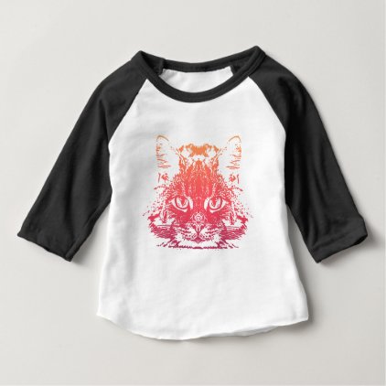 Cat face baby T-Shirt