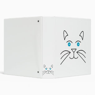 Cat face binder