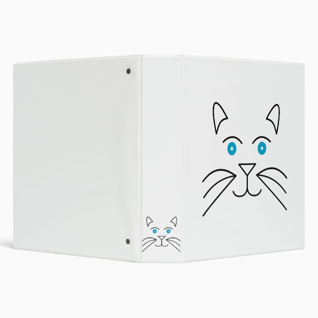Cat face binder (Background)