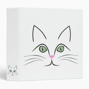 Cat face binder