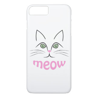 Cat face iPhone 8 plus/7 plus case