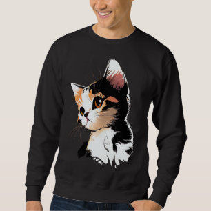 Cat Face Cat 1 Sweatshirt