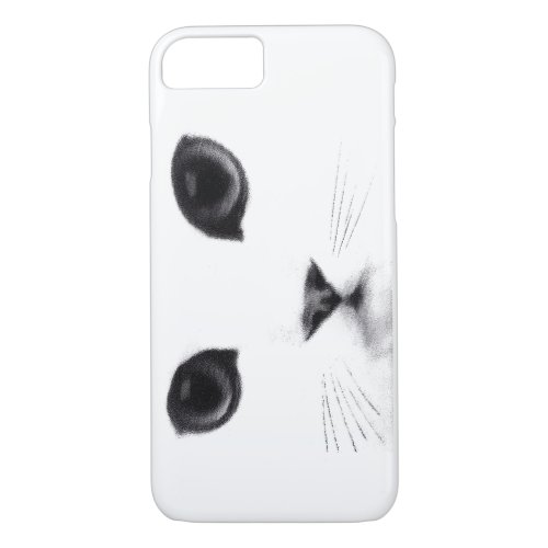 Cat Face Classic Features iPhone 87 Case