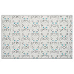 Cat face fabric