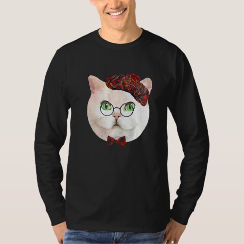 Cat Face  For Cat T_Shirt