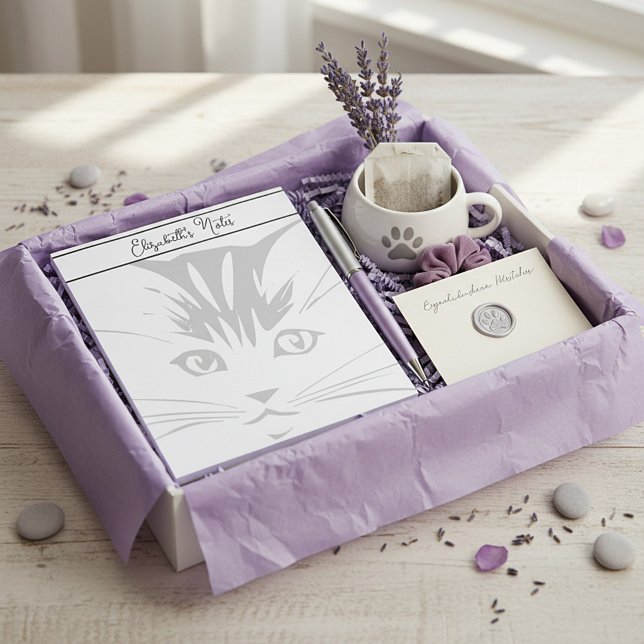 Cat Face personalized Notepad (Creator Uploaded)