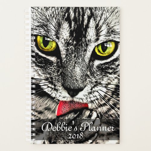 CAT FACE Personalized Planner