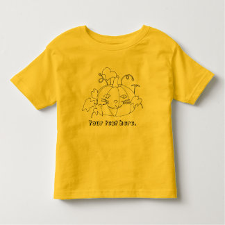 Cat Face Pumpkin Your Halloween Coloring Shirt