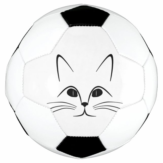CAT FACE SOCCER BALL (Front)