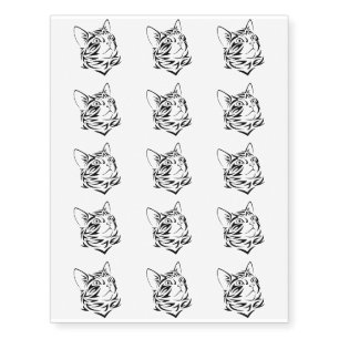 Cat Face Tattoo