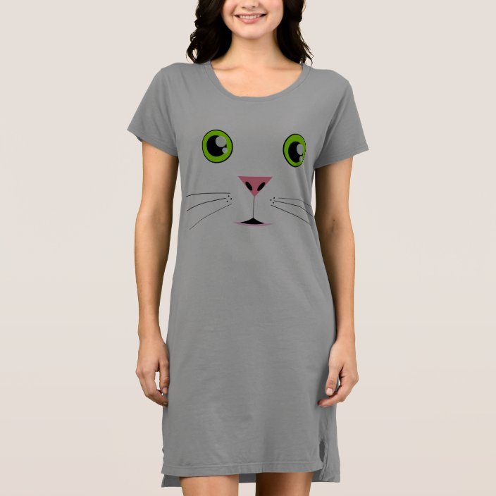 Cat Faced Dress | Zazzle.com