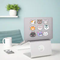 cute funny cats' Sticker