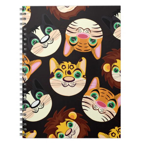 Cat Faces Notebook