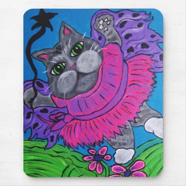 Cat Fairy Mousepad (Front)