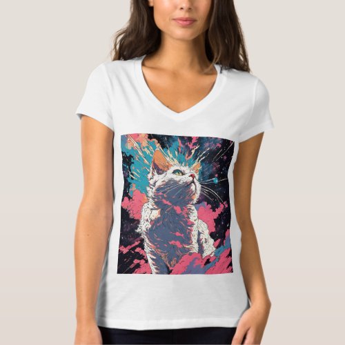 Cat fame designs  T_Shirt