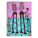 Cat Family - drawing done by simo Autism
